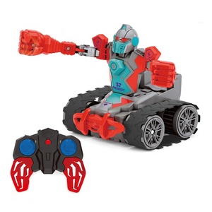 Robot de combate a control remoto de 2,4G, juguete interactivo para fiesta de batalla, robots de combate