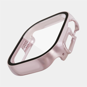เคสสมาร์ทวอทช์ป้องกันหน้าจอกระจก PC + TP,สำหรับ Apple Watch Ultra I Watch 8 49มม. - Product Image 2