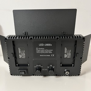 Fotoğraf akülü küçük 45w led Pro U600 stüdyo video panel AYDINLATMA video çekim için 2.1m işık standı ile - Product Image 2