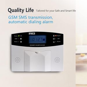 Sunydog-Sistema de alarma de seguridad GSM con pantalla LCD, dispositivo de intercomunicación de Voz bidireccional para uso en puertas