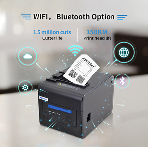 Xprinter XP-T300L Factory 80mm Bluetooth Pos Receipt Printer Led Light and Sound Alarm Retail Pos Thermal Printer - Product Image 3