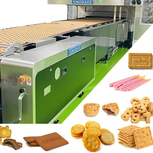 Sinobake biscoito totalmente automático, máquina de fabricação de biscoitos duro e macio, máquina de biscoito