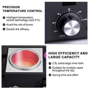 Hot bán chuyên nghiệp 5lb Sáp nóng điện sáp tan máy làm rụng lông Sáp nóng chảy ấm hơn - Product Image 3