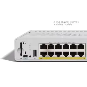 C9200CX-<strong>12P</strong>-2X2G-A 9000 Compact <strong>Switch</strong> 12 Port PoE+, 240W, Adv <strong>Switch</strong>