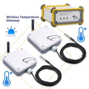 Dispositivo di monitoraggio della temperatura del sistema sensore di temperatura Wireless 2 set di apparecchiature industriali <span class=keywords><strong>Remote</strong></span> dispositivo di monitoraggio della temperatura