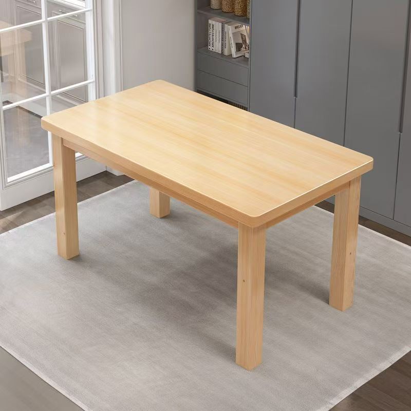 80*60*75cm Pine Wood Single Table