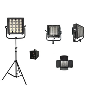 LED Video ışığı iki renkli sert Panel AYDINLATMA Film stüdyo fotoğraf aydınlatma canlı akış ekipmanları - Product Image 1