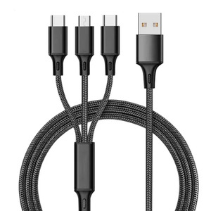 Kostenlose Probe Anpassbar Universal 3 in 1 Data <strong>Usb</strong> Kabel 3in1 <strong>Usb</strong> Ladekabel Mit Beleuchtung for Micro <strong>Typ</strong>-<strong>c</strong> Phone - Product Image 4