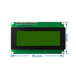 LCD2004 + I2C 2004 20x4 2004A blu/verde schermo HD44780 caratteri LCD /w IIC/I2C modulo adattatore interfaccia seriale per Arduino - Product Image 4