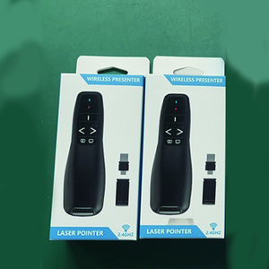 R400 tipo C puntatore Laser senza fili Presenter PPT penna Laser PowerPoint AAA batteria USB e USB C per la formazione di incontro di insegnamento - Product Image 4
