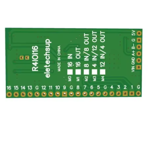 ELETECHSUP R4IOI16 5 IN 1 16CH Modbus Rtu digitale modulo IO Pin Core scheda di commutazione ingresso uscita PLC HMI remoto IO IN espansione - Product Image 2