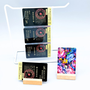 Custom Screen-Printed PVC Gift &amp; Loyalty Barcode Card Offset Printed QR <strong>Code</strong> with Embossed Metal Surface Magnetic Card - Product Image 4