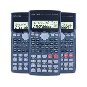 学生科学计算器双线显示FX-100MS便携式多功能计算器学习收银机 - Product Image 1