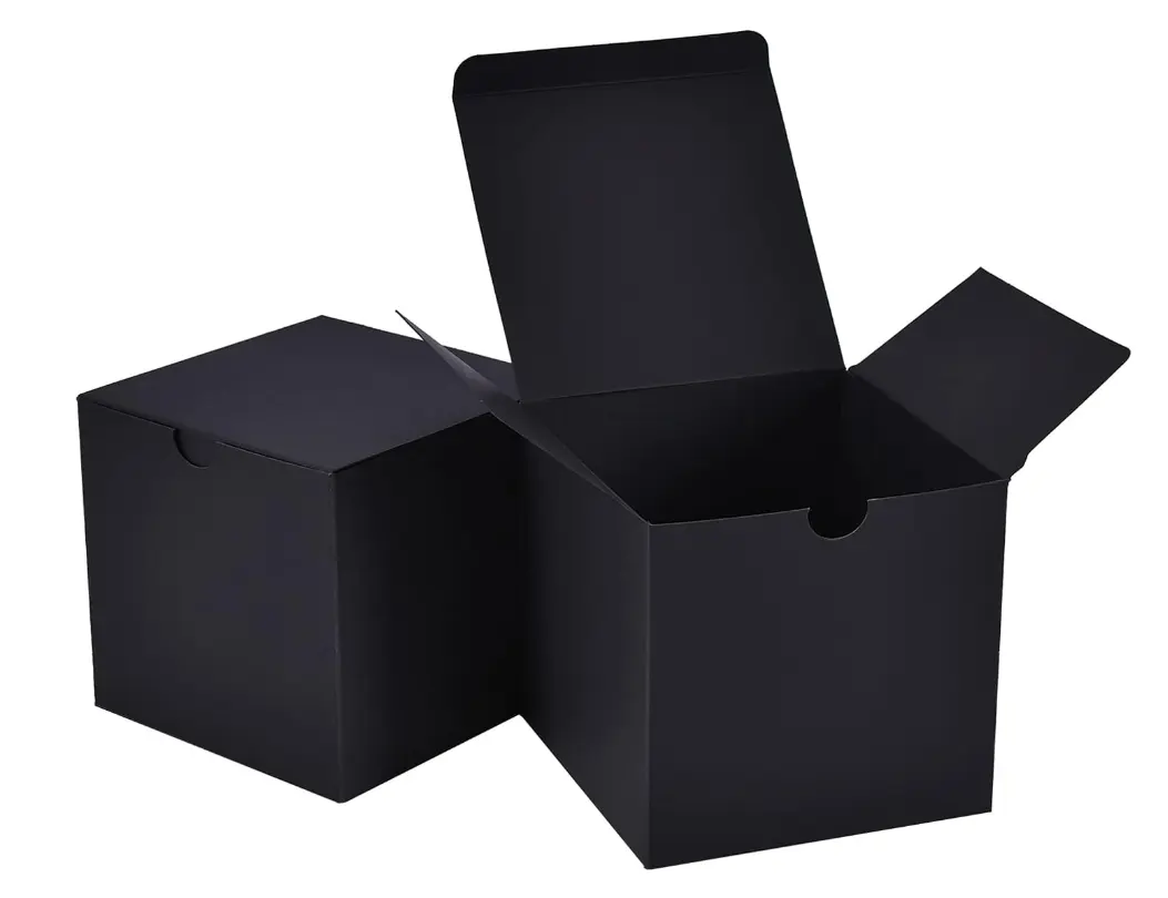 Best Selling Kraft Paper Cube Boxes Cardboard Gift Boxes With Lids For Present