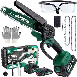 Lithium Battery Powered DIY không dây mini điện Chainsaw 8 inch với động cơ không chổi than Saw chains Đối với cây cắt - Product Image 1