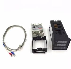 REX-C100 Digital <strong>PID</strong> <strong>Temperature</strong> <strong>Controller</strong> Thermostat <strong>SSR</strong> <strong>output</strong> + Max.40A <strong>SSR</strong> Relay + K Thermocouple Probe RKC - Product Image 1
