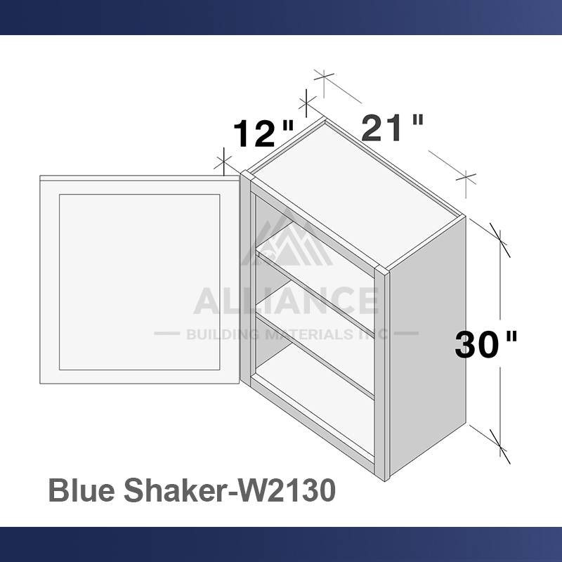H Blue Shaker-W2130