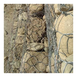 Galvanized <strong>Gabion</strong> 2x1x1 Hexagonal <strong>Gabion</strong> Wire Mesh for <strong>Gabion</strong> Project - Product Image 2
