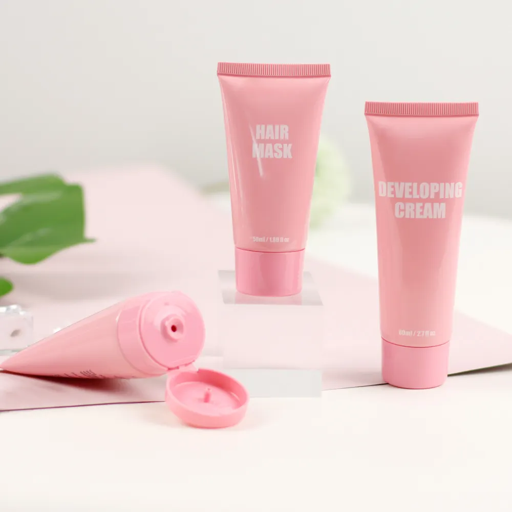 Embalagem cosmética Tubo macio para lavagem, limpador, loção corporal, shampoo, tubo condicionador