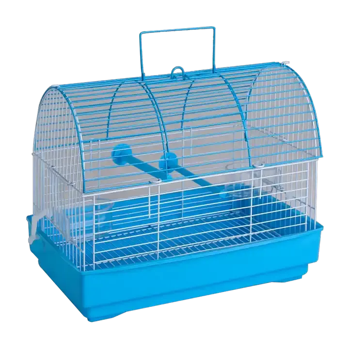 Produits pour animaux de compagnie Cage de vol Cage à oiseaux en acier métallique, Cage de voyage pour oiseaux et petits animaux, Cage à oiseaux de transport