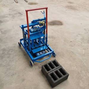 Blocco automatico macchina per la fabbricazione di mattoni di plastica macchina per la fusione di mattoni