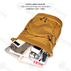 Fuliya Homens Mulheres À Prova D' Água Folding Travel Gym Sport Bag logotipo Personalizado Fitness Cordão Mochila Com Seco Molhado Bolso Separados