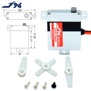 JX PDI-2607MG 7.2kg 0.13 Sec Digital Full Mental Aluminium Case Wing <strong>RC</strong> Servo for Glider Plane Helicopter Drone DIY Servo - Product Image 2