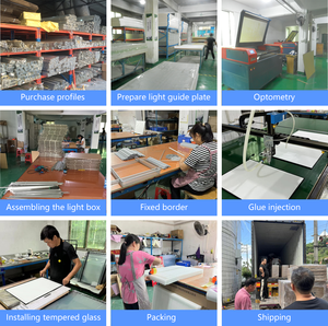 Bán buôn siêu mỏng tùy chỉnh Led hộp Đèn khung nhôm vật liệu thép Bảng <span class=keywords><strong>menu</strong></span> nhà hàng cho quán cà phê dễ dàng treo cài đặt - Product Image 6