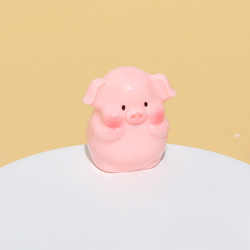 Estoy deseando tener ese cerdito rosa tan colorido.