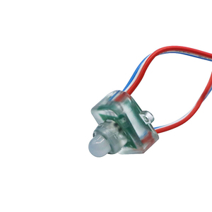 12MM WS2811 Full Color T1515 Square <strong>Pixel</strong> <strong>LED</strong> Module Lighting String 5V 12V RGB Waterproof Addressable Digital <strong>LED</strong> String Light