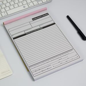 定制副本样品交付无碳纸复印销售账单现金发票3层NCR企业收据簿 - Product Image 5