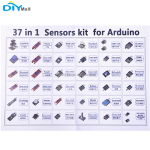 DIYmall 37 in 1 Sensors Sortiment Kit Sensor Starter Kit für Arduino Raspberry Pi Sensor Kit 37 in 1 Roboter projekte S.