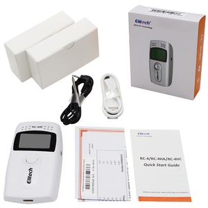 Probador Digital de humedad y temperatura NTC, Mini registrador de datos con USB incorporado, RC-4HC