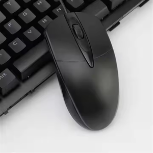 Customizable Simple to <strong>Use</strong> Desktop Black Color Optical <strong>Mouse</strong> Office <strong>Computer</strong> Classic Shell Usb Wired <strong>Mouse</strong> - Product Image 3