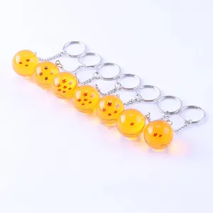 AL Wholesale High Quality 7PCs/set 4.3cm Dragonball Z Model <strong>Toy</strong> 1-7stars Goku Dragonball Crystal Resin Model Set Boxed - Product Image 1