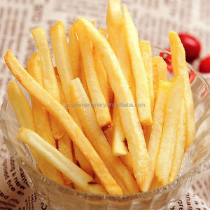 Moxin saatte 100kg yarı otomatik fransız kızarmış patates cips yapma makinesi fransız kızartma üretim hattı - Product Image 1