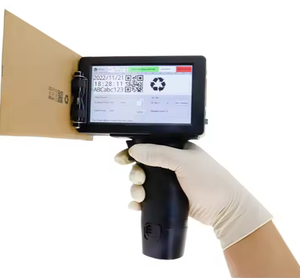 12.7mm Handheld/online <strong>Printer</strong> NASCENCE G100ES Portable Industrial Label Coding Machine for Expired Data Barcode QR Codes