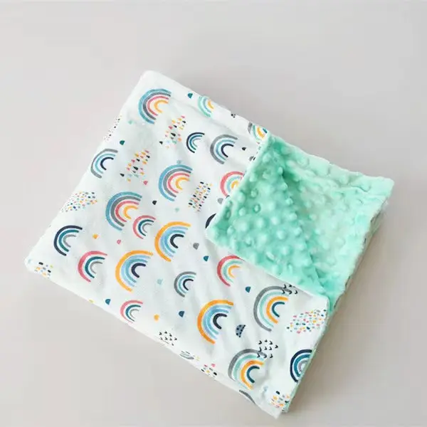 Manta de edredón para bebé, muestra gratis, lana suave y algodón orgánico, manta mensual para bebé recién nacido