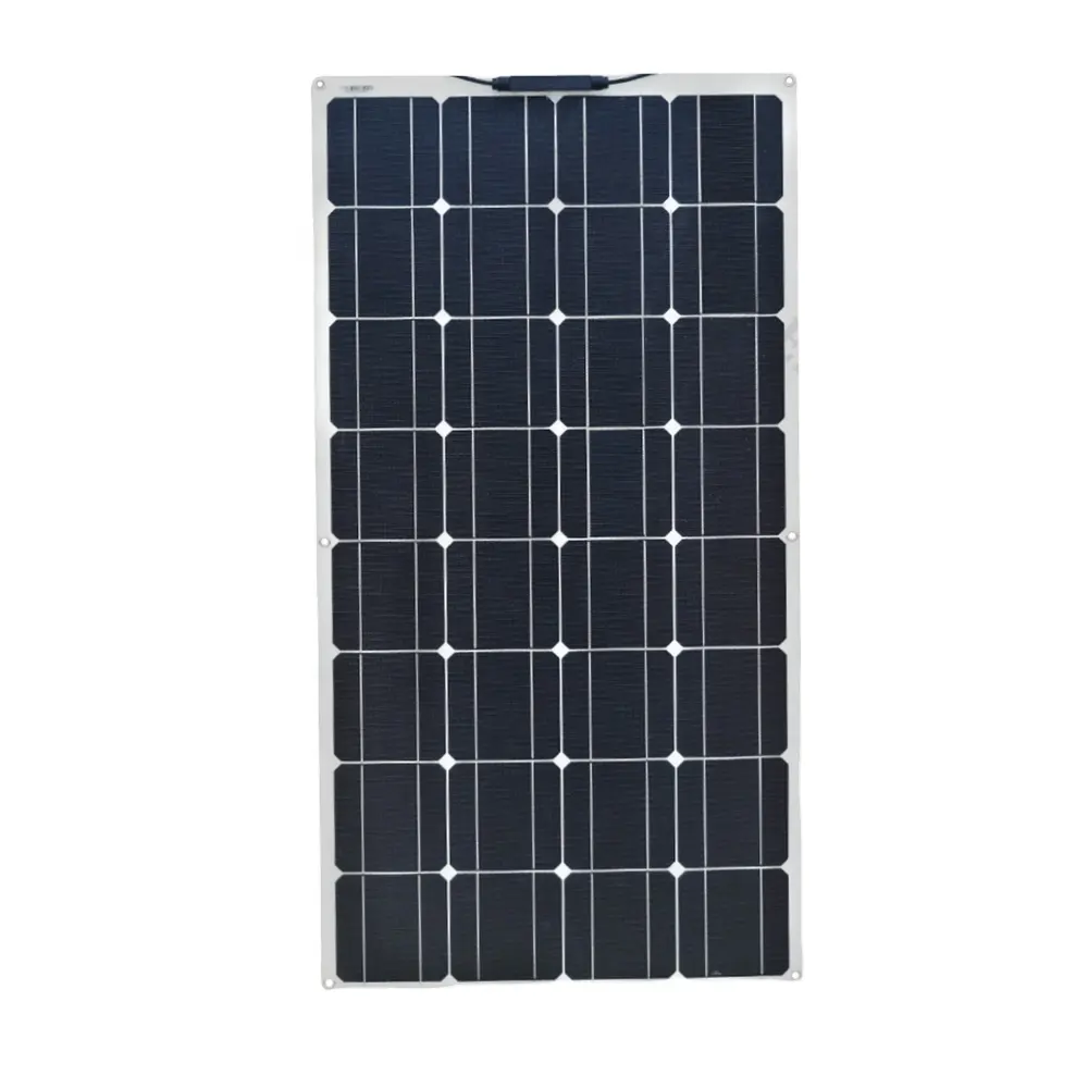 Grosir Pabrik 100W 150W 200W 300W 400W Modul Efisiensi Tinggi Sel Surya LG Mono Panel Surya Fleksibel