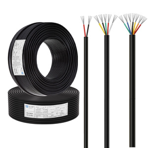 UL2464 çok çekirdekli Robot çekme zinciri kablosu elektrik kablolama sistemi 24AWG kalay kaplı bakır polivinil klorür tel kullanır - Product Image 5