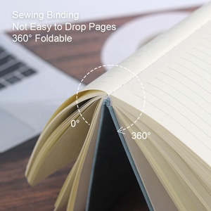 2025 USD 1,5 diario personalizado en relieve Debossed cuaderno promocional 100GSM papel grueso CMYK impresión Pu diario cuaderno - Product Image 6