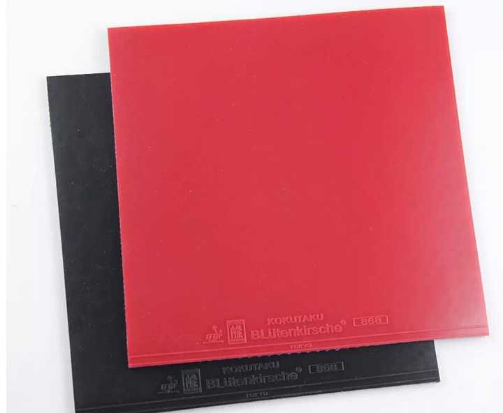 KOKUTAKU Bluten kirsche 868 BLAUER Pickel aus Pingpong-Gummi für 40 Bälle Tischtennis gummi