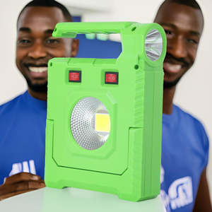 2025 Portable Solar Power Bank 2400Mah 18650 Battery Rechargeable Flashlight with 3 Free Led Bulbs Emergency SOS Flashing <strong>Lights</strong> - Product Image 2