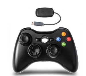 Xbox 360 kablosuz/kablolu Gamepad denetleyicisi ile titreşim motoru konsol ve oyun konsolu için 2.4G XBOX360 PC Joystick - Product Image 1