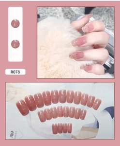 2024เล็บปลอมสูตรน้ำแบบใหม่ทันสมัยลอกออกง่ายคุณภาพเยี่ยมคุ้มค่ากับหลายสีที่ปราศจากแสงยูวี - Product Image 5