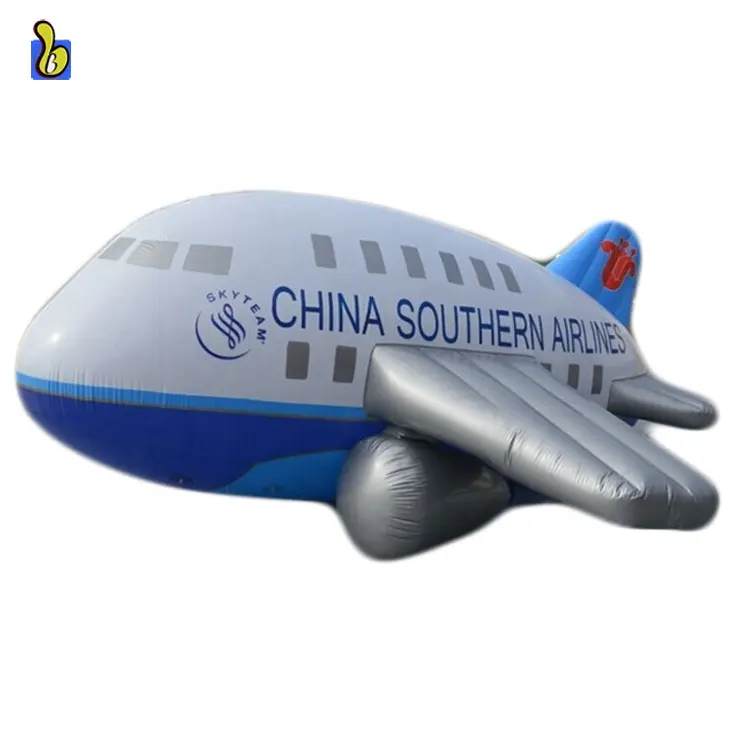 Commercio all'ingrosso gonfiabile zeppelin elio palloncino aereo/dirigibile, gonfiabile un made in China K7104