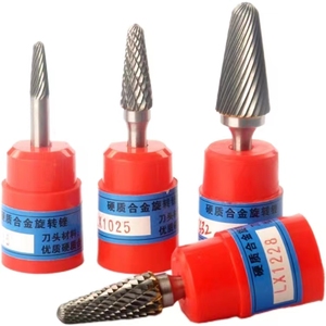SL-4 1/2x1 1/8 tungsten carbide quay tập tin cắt burs ROTARY Carbide Burrs rắn carbide burr Bộ mài kim loại máy cắt - Product Image 6