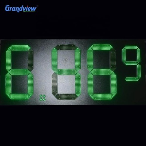 Large <strong>Single</strong> <strong>Digit</strong> 6 Inch <strong>7</strong> <strong>Segment</strong> <strong>Display</strong> Led Red Emitting Color for Gas Petrol Station Led Price Sign - Product Image 6