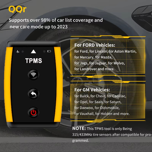Sensore programmabile universale TPMS per tutti i veicoli personalizzabile sistema di monitoraggio della pressione dei pneumatici con APP