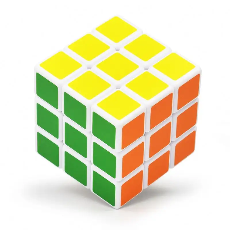 Prodotto di vendita calda supporto OEM gioco educativo per bambini giocattolo plastica nero velocità cubo di puzzle magico per bambini